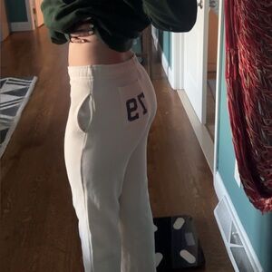 PacSun Cream Sweatpants